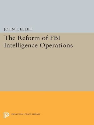 cover image of The Reform of FBI Intelligence Operations